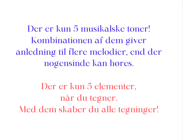 Mona Kursus Tegn Noget Konkret