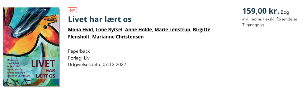 Livet Har Lært Os Lille Billede